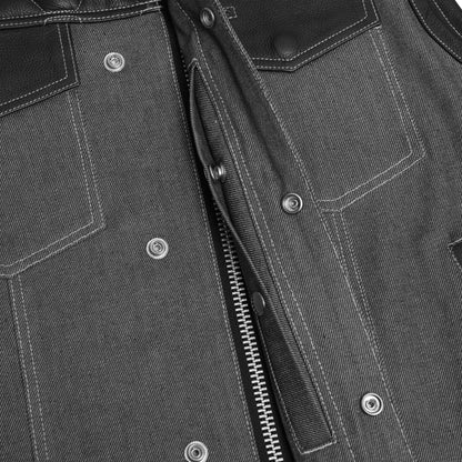 Road House - Men’s Denim Motorcycle Vest