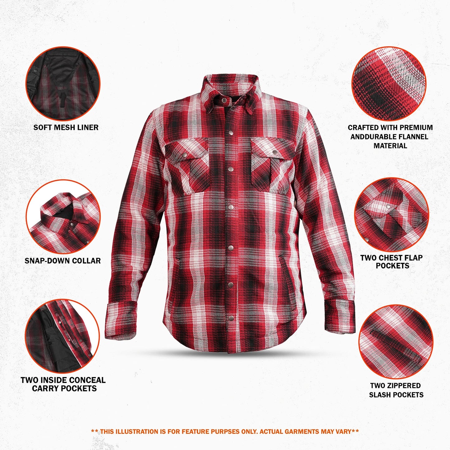 Roots66 - Men’s Armored Flannel Shirt
