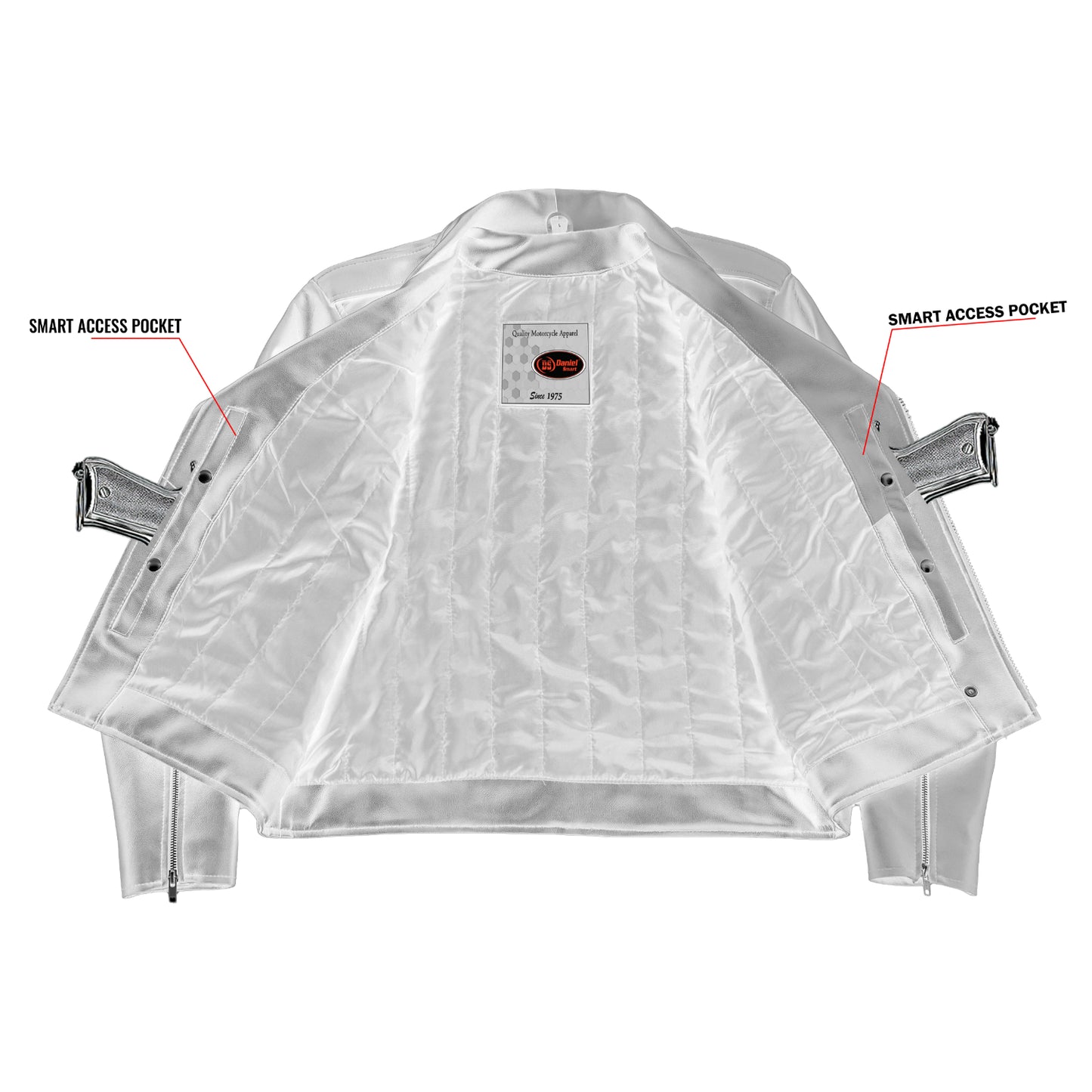 Ruinborn – Men’s Faux Leather Motorcycle Jacket