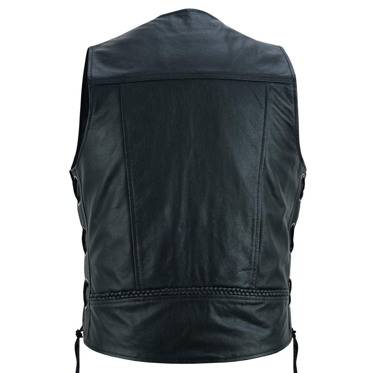 Forge - Men's Motorcycle Leather Vest