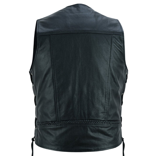 Forge - Men's Motorcycle Leather Vest