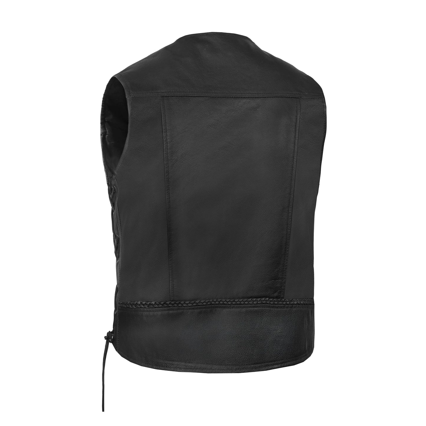 Rustler - Men's Motorcycle Leather Vest