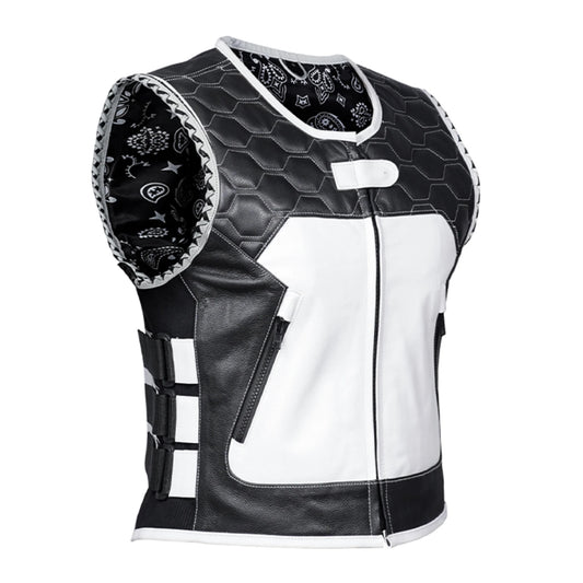 Shadow Pearl - Women's Leather Vest