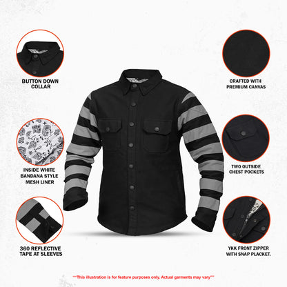 Dark Devil™ – Men’s Canvas Shirt