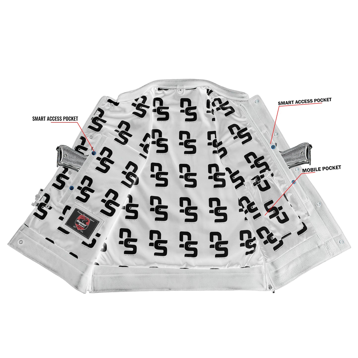 Shockster – Men’s Leather Vest