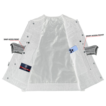 Shoveller - Men’s Motorcycle Denim Vest