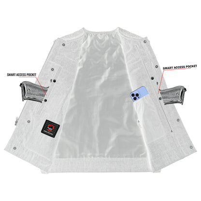 Shoveller - Men’s Motorcycle Denim Vest
