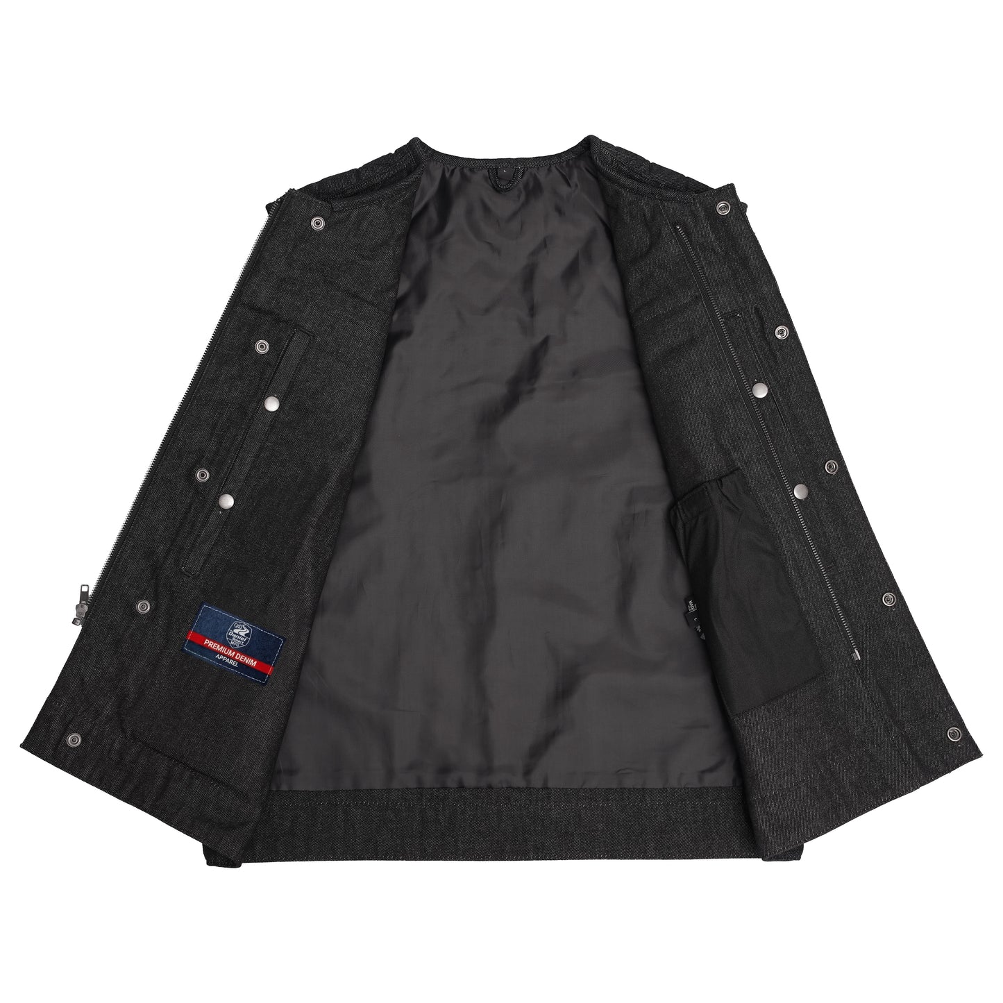 Shoveller - Men’s Motorcycle Denim Vest