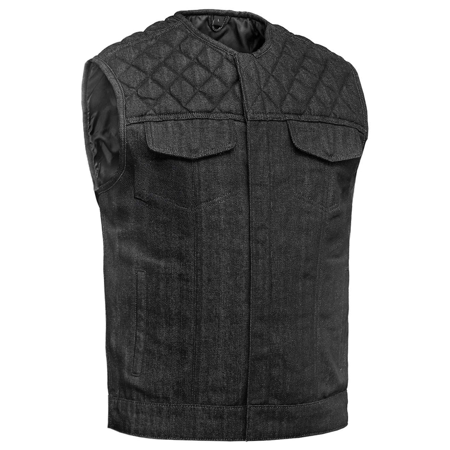 Shoveller - Men’s Motorcycle Denim Vest