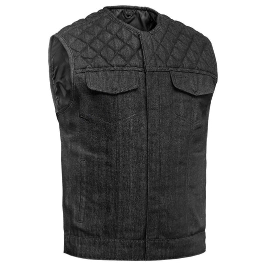 Shoveller - Men’s Motorcycle Denim Vest