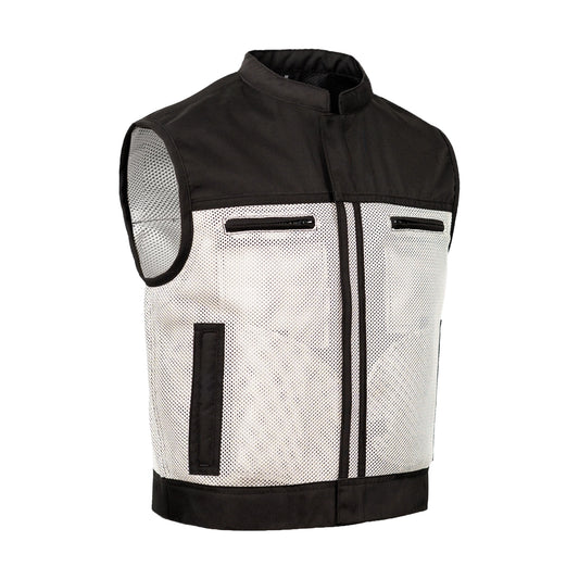 Silver Stream - Lowcut Summer Spark Men's Mesh Vest