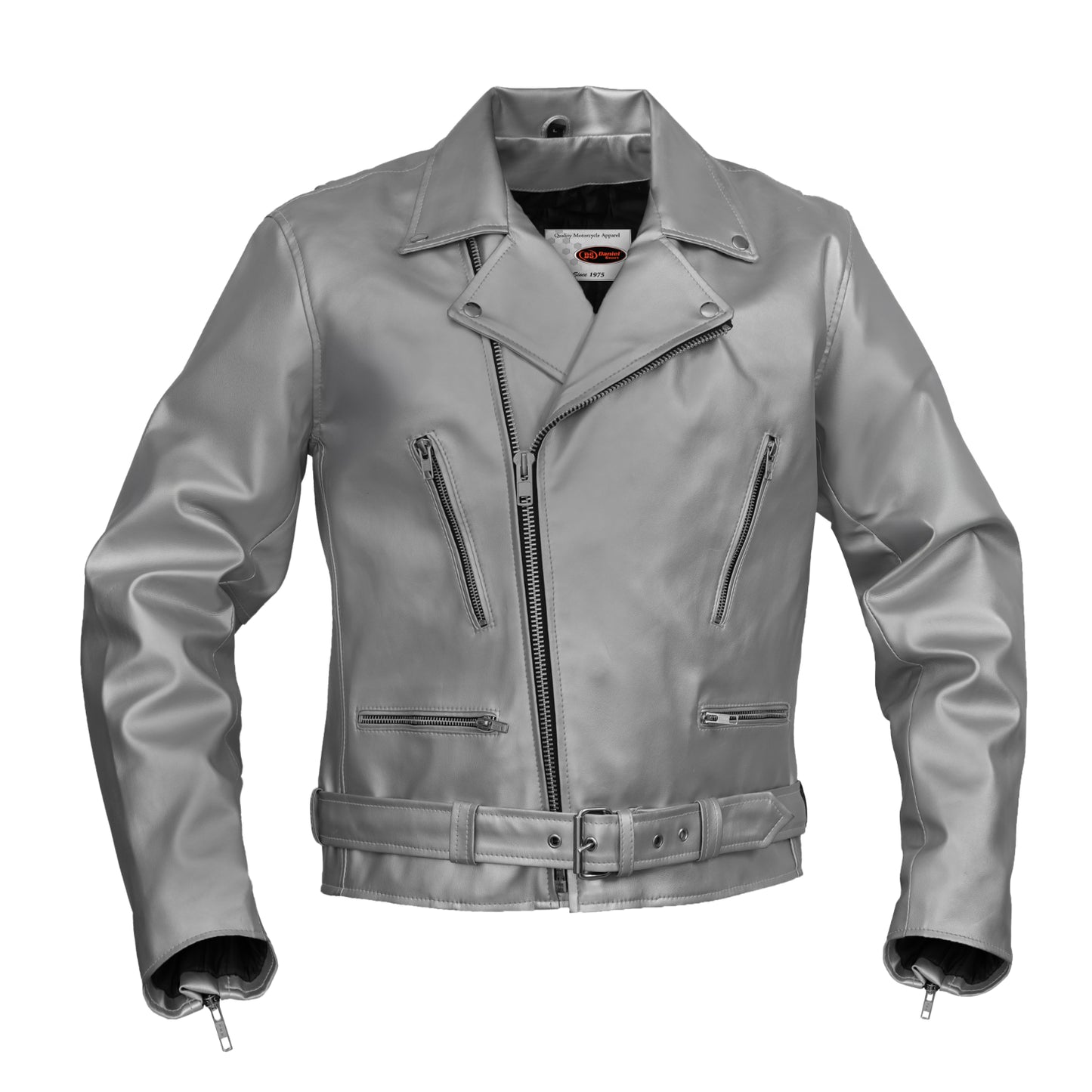 Sinister – Men’s Faux Leather Motorcycle Jacket