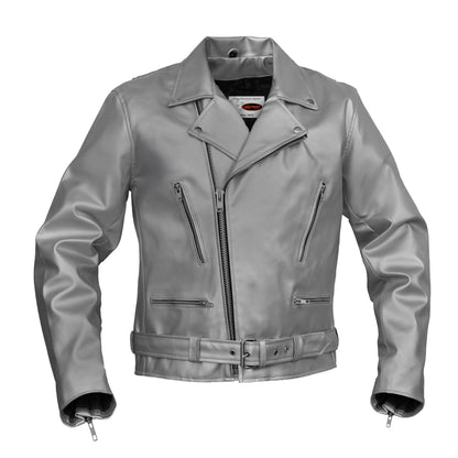Sinister – Men’s Faux Leather Motorcycle Jacket