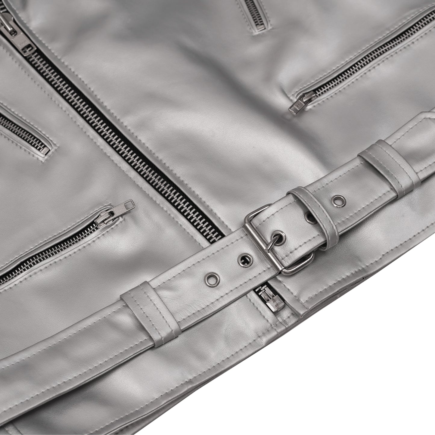 Sinister – Men’s Faux Leather Motorcycle Jacket