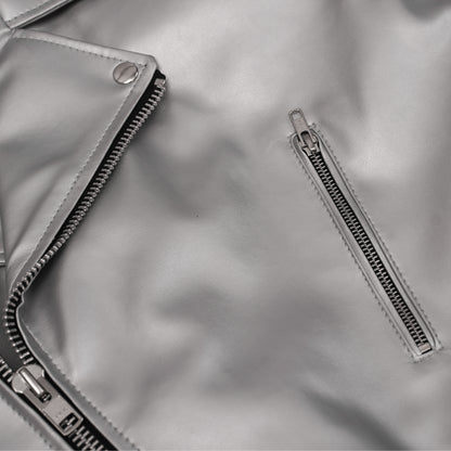 Sinister – Men’s Faux Leather Motorcycle Jacket