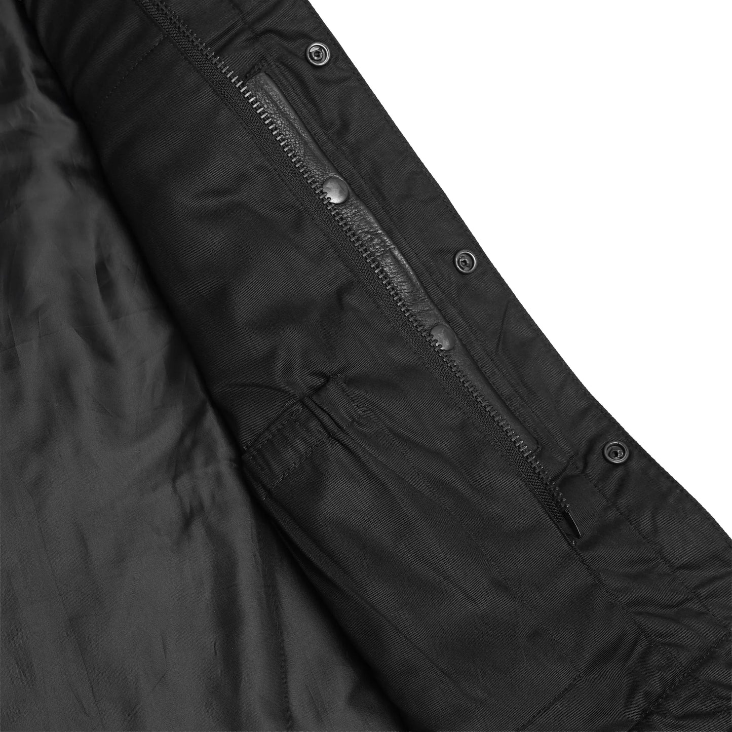 Skullster - Men’s Motorcycle Leather Vest