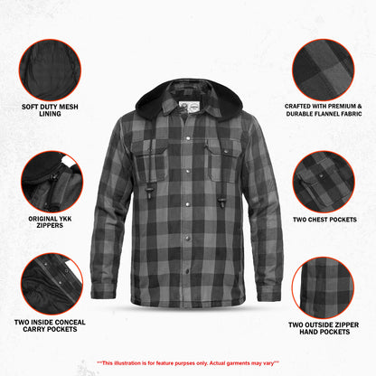 Smokeline - Men’s Flannel Shirt