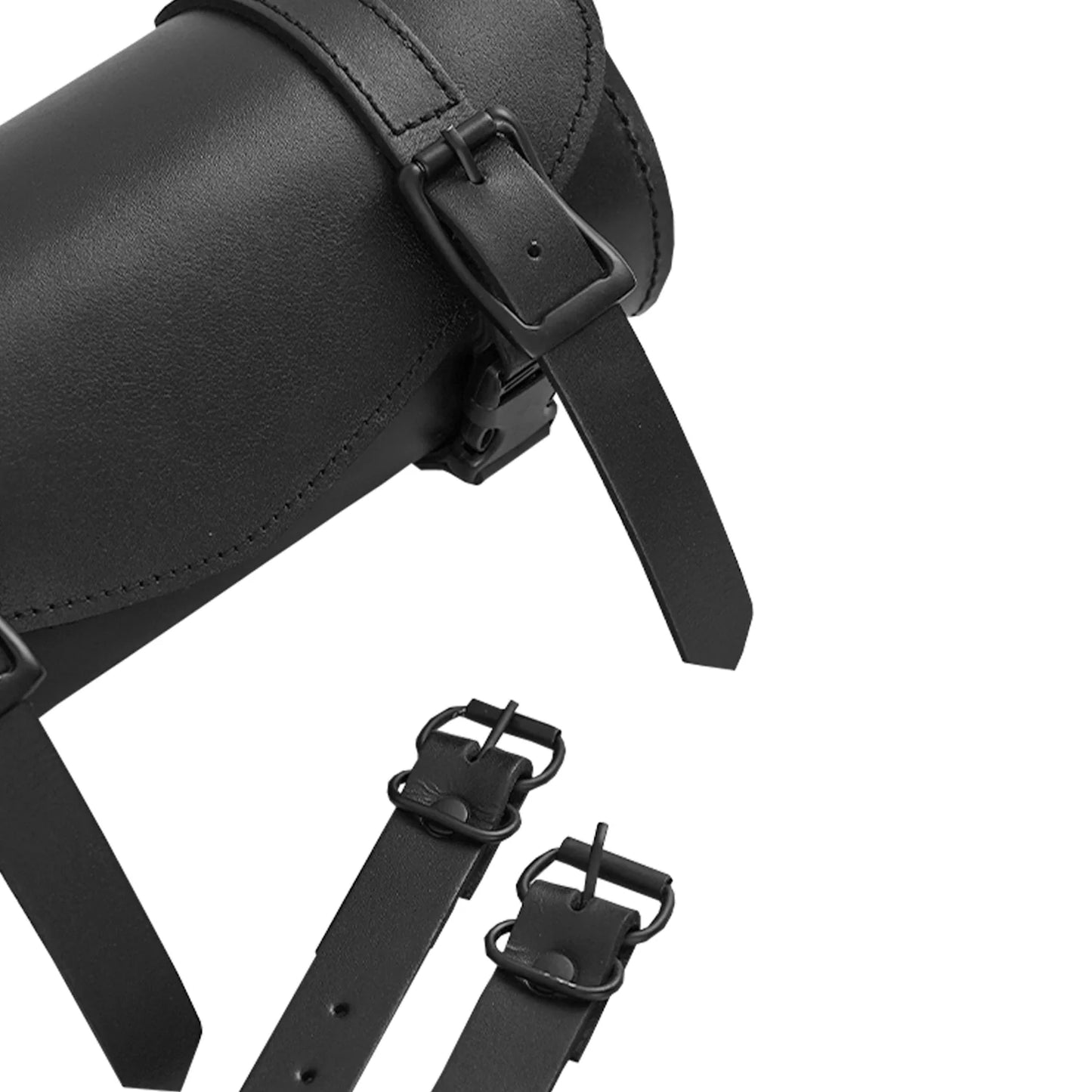 Wrencher Premium Large Leather Round Tool Bag