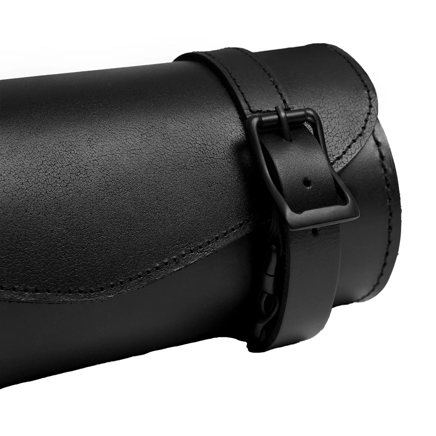 Wrencher Premium Large Leather Round Tool Bag