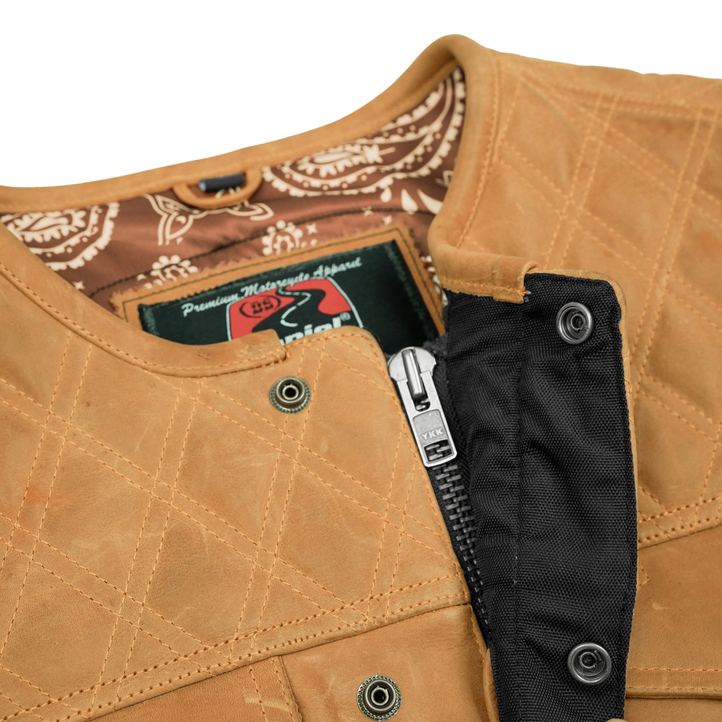 Timberline -Low Cut Men’s Leather Vest