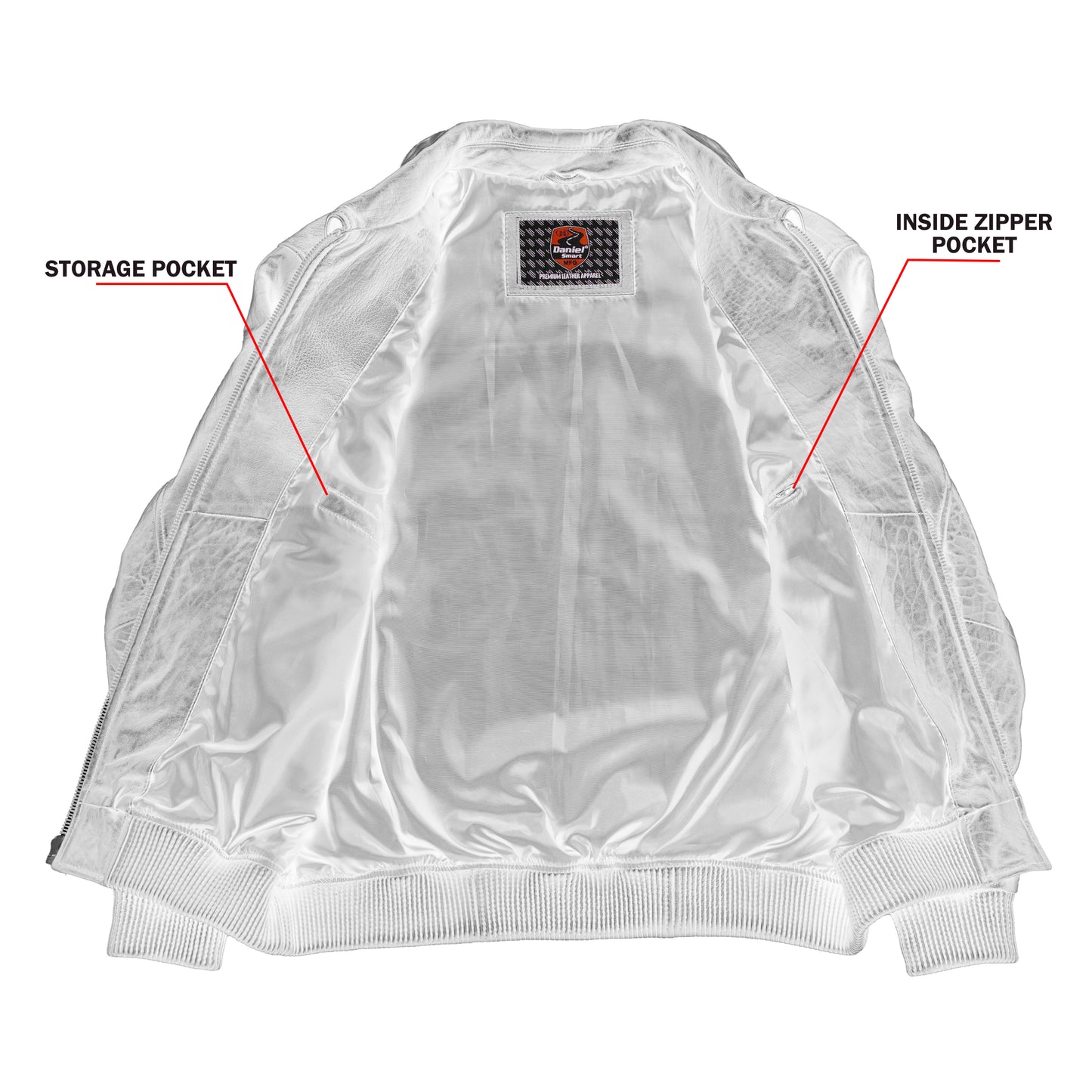 Rapter™ Men's Leather Motorcycle Jacket