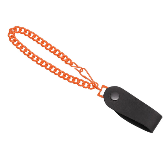 Copper Orange Heavy-Duty Wallet Chain with Snap-On Belt Loop - 13 Inch