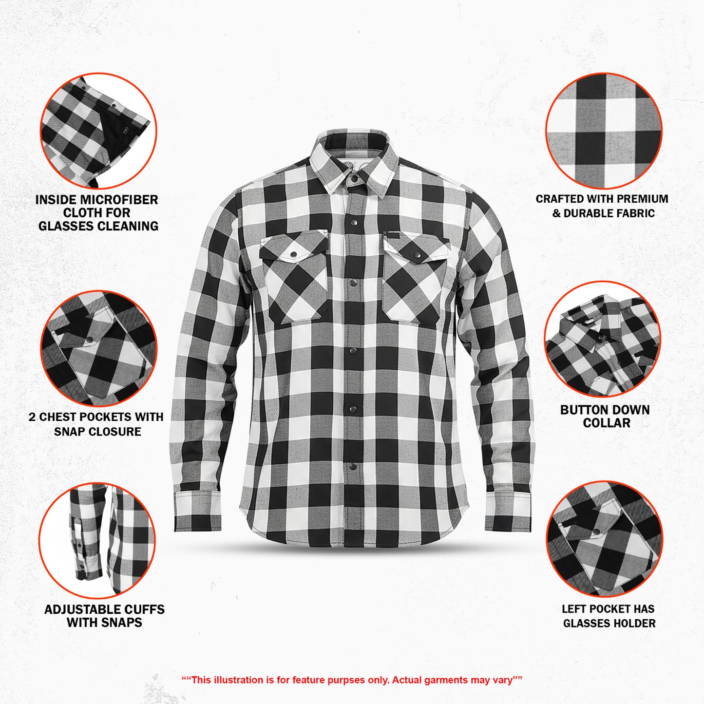 White Soul Men’s Flannel Shirt