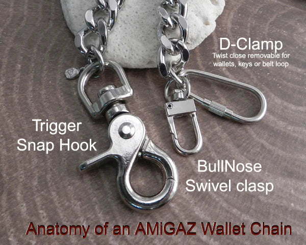 Ball Chain Wallet Chain