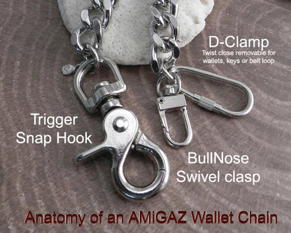 Ball Chain Wallet Chain
