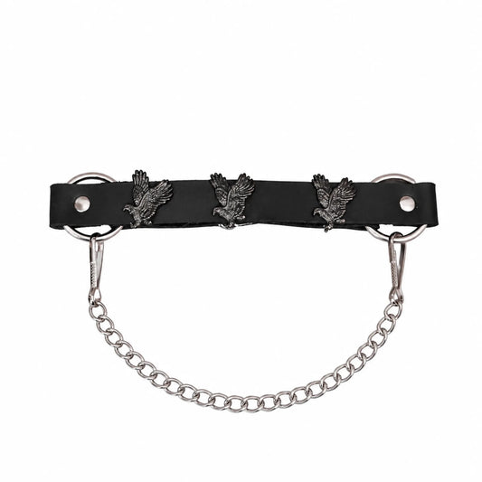 Boot Chain - Gunmetal Eagle Flight