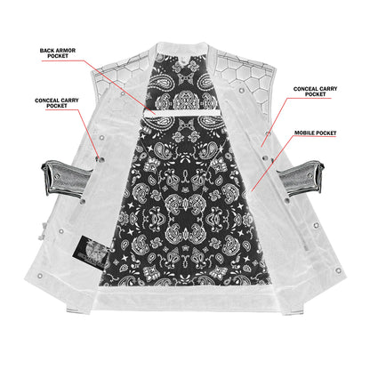 Mesh Rave™ Men's Textile Motorcycle Vest