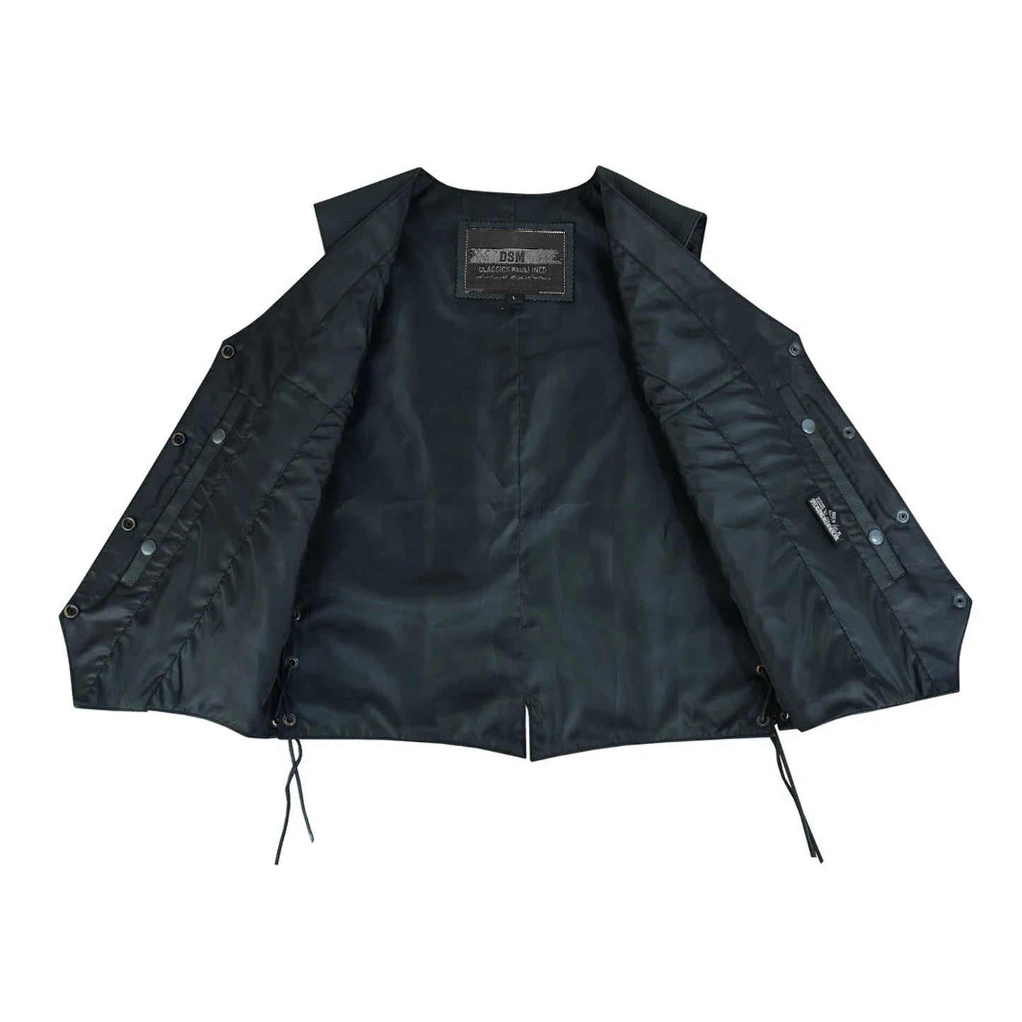 Miles Queen Women's Leather Motorcycle Vest