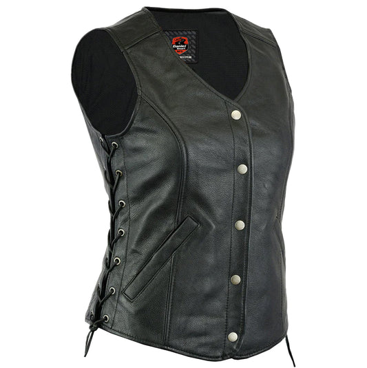DS266  Women's Premium Classy Longer Body 3/4 Vest