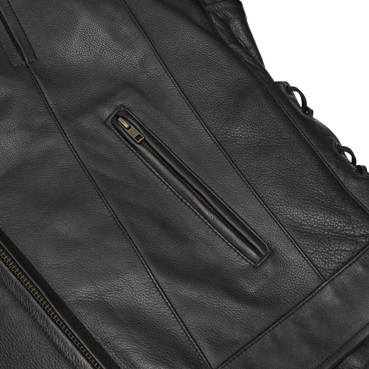 Reveal™ Men's Leather Motorcycle Jacket