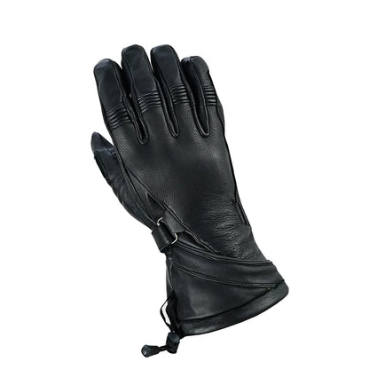 Heritage Hide Men's Deerskin Gauntlet Motorcycle Gloves