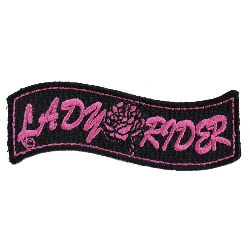 P1328 P1328 Lady Rider Patch with Rose – Daniel Smart Mfg - Wholesale