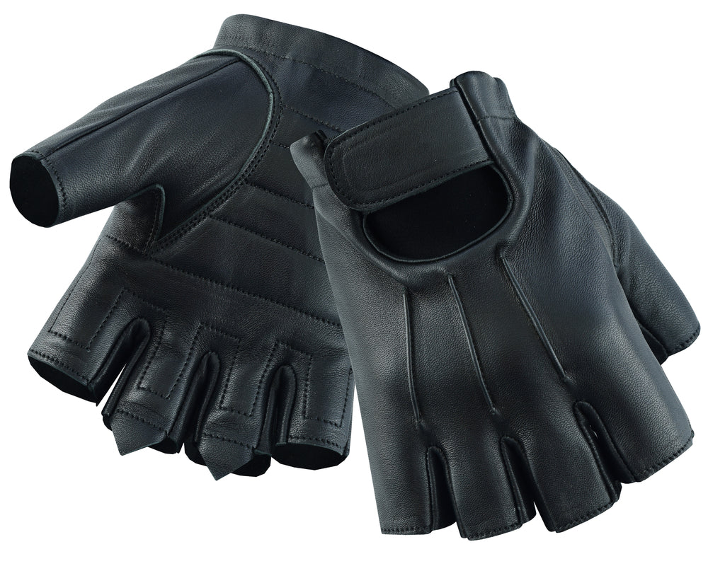 DS26 Men's Hardy Deer Skin Fingerless Glove (BluWater)