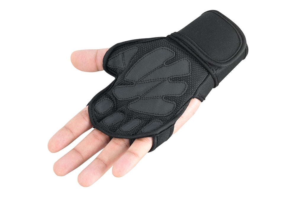 Full Life Black Cross Training Gym Glove