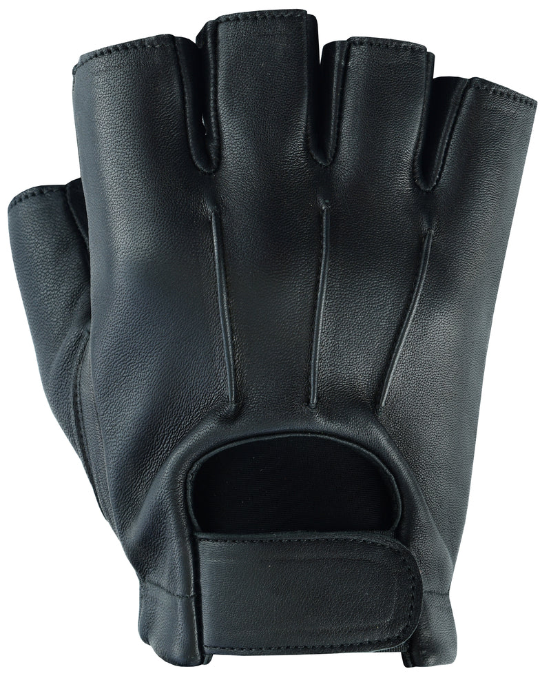 DS26 Men's Hardy Deer Skin Fingerless Glove (BluWater)