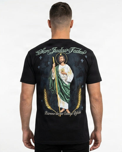 San Judas Tadeo Prayer Graphic Tee