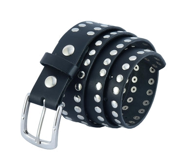 BLT2011 Premium Quality Studded Leather Belt