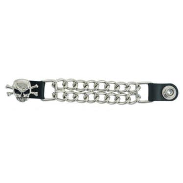 PKV147D Vest Extender - Skull W/Bones